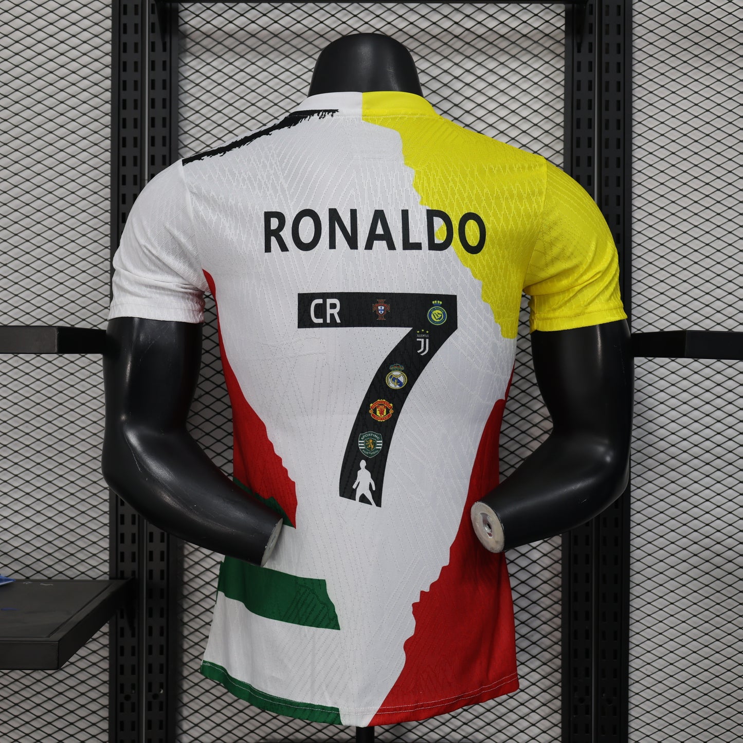 Christiano Ronaldo's Career Jersey