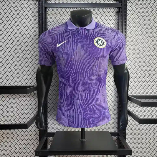 Chelsea Purple Polo T-shirt 25/26