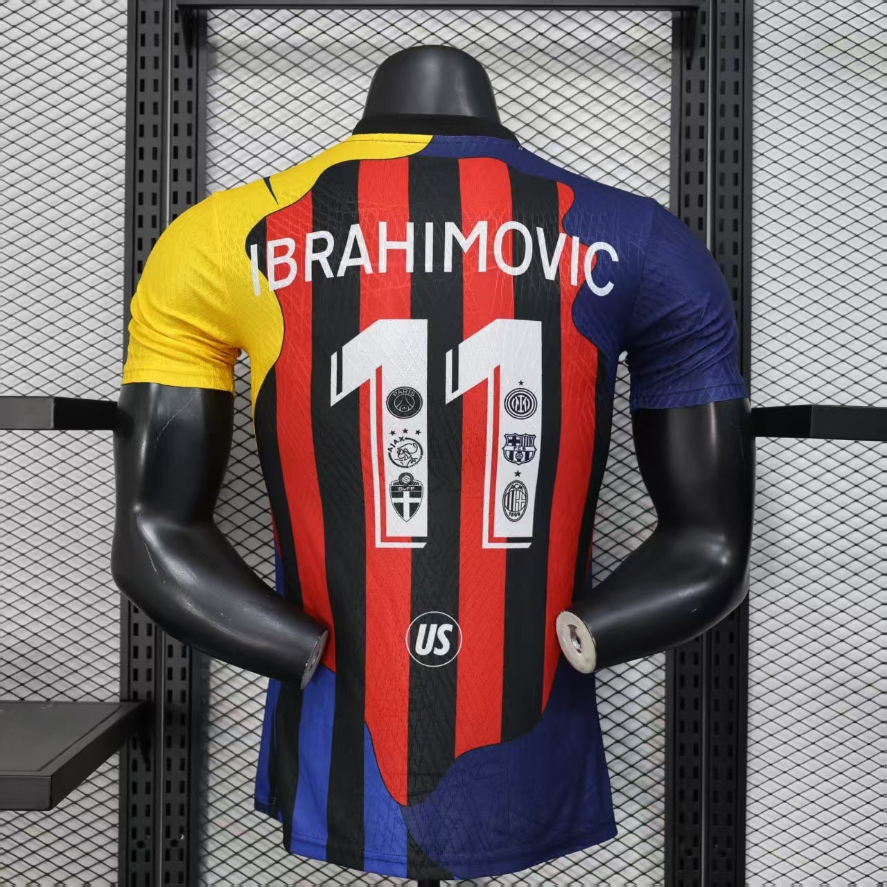 Zlatan Ibrahimović's Career Jersey