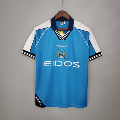 Retro Manchester City  Home 99/01